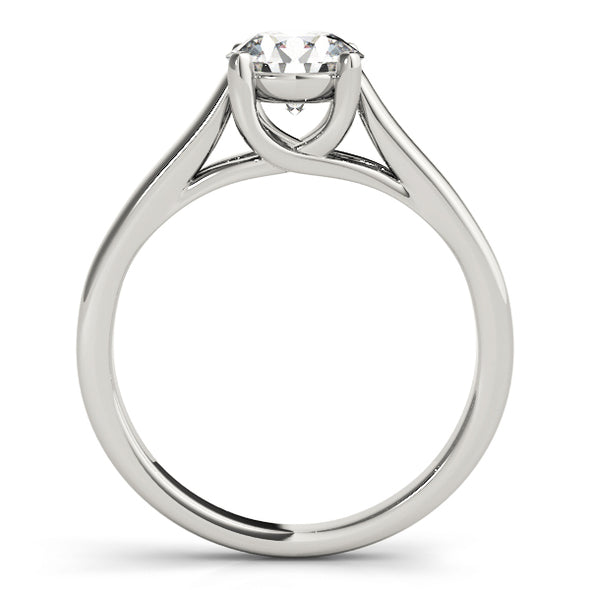 Cathedral Style Solitaire Engagement Mounting