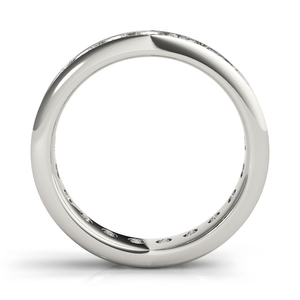 Channel Set Diamond Eternity Wedding Band