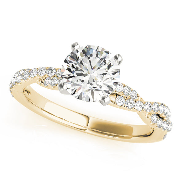 Diamond Cross Over Design Engagement Mounting