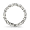 Single Shared Prong Diamond Eternity Wedding Band