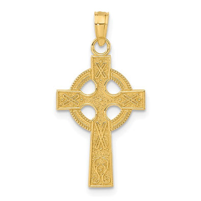 Celtic Cross - 14kt Yellow Gold