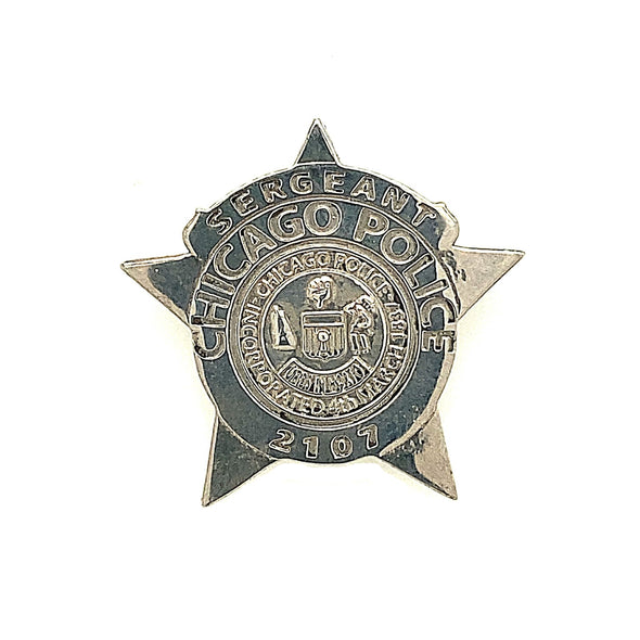 Chicago Police Sergeant Star Medal
