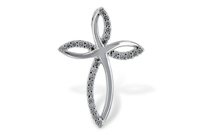 Open Tapered Design Diamond Cross